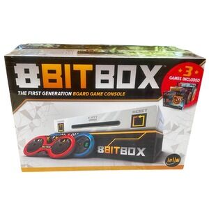 IELLO 8BitBox Board Game Console Retro Video Game Style Tabletop 3 Games New